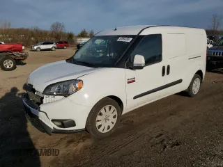 2015 Ram ProMaster City Cargo Tradesman SLT with VIN ZFBERFBTXF6A46758, listed as a Copart auction lot 49584265 with 258,060 mi miles and Salvage Title. Bid and sale history available at carsss.com. Image 1.