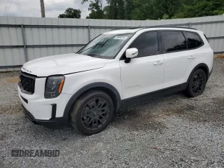 2022 Kia Telluride SX with VIN 5XYP5DHCXNG323382, listed as a Copart auction lot 58900235 with 29,018 mi miles and Salvage title. Bid and sale history available at DreamBid. Image 1.