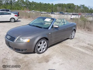 2005 Audi A4 1.8T with VIN WAUAC48H75K010658, listed as a IAAI auction lot 41840942 with 108,269 mi miles. Bid and sale history available at carsss.com. Image 2.