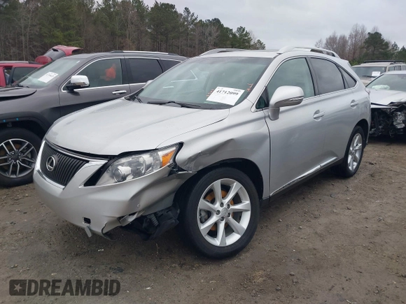 2010 Lexus RX 350 with VIN 2T2ZK1BA2AC031752, listed as a IAAI auction lot 41712099 with 164,871 mi miles. Bid and sale history available at carsss.com. Image 17.