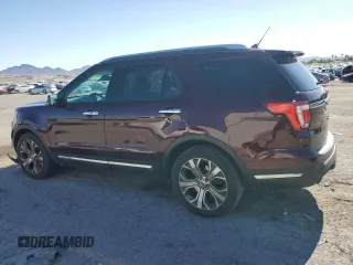 2019 Ford Explorer Limited z VIN 1FM5K7FHXKGA77289, wystawiony jako Copart lot #54759465 z przebiegiem 68 585 mil mil oraz Szkoda całkowita • Salvage title. Historia ofert i sprzedaży dostępna na DreamBid. Obrazek 2.