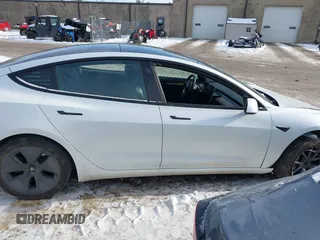 2022 Tesla Model 3 Long Range with VIN 5YJ3E1EB6NF114723, listed as a IAAI auction lot 41396258 with 2,179 mi miles and . Bid and sale history available at DreamBid. Image 12.