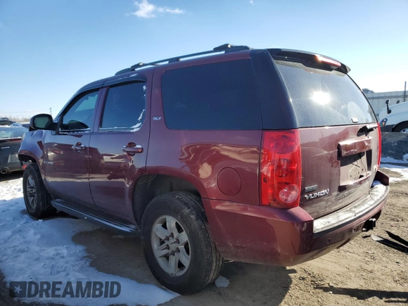 2008 GMC Yukon SLE w/3SB with VIN 1GKFK13078J121849, listed as a Copart auction lot 76613494 with 0 mi miles and Non Repairable. Bid and sale history available at carsss.com. Image 2.