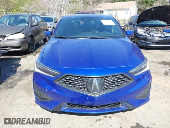 2019 Acura ILX w/Premium/A-Spec Pkg with VIN 19UDE2F80KA001840, listed as a IAAI auction lot 41838274 with 55,480 mi miles. Bid and sale history available at carsss.com. Image 12.