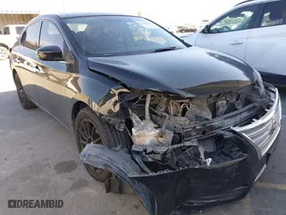 2014 Nissan Sentra SR with VIN 3N1AB7AP8EY201843, listed as a IAAI auction lot 41698335 with 152,125 mi miles. Bid and sale history available at carsss.com. Image 1.