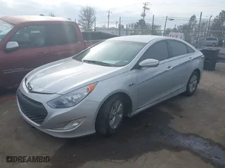 2015 Hyundai Sonata Hybrid Limited with VIN KMHEC4A46FA137237, listed as a IAAI auction lot 41478749 with 125,405 mi miles. Bid and sale history available at carsss.com. Image 18.