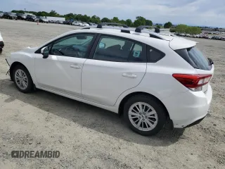 2017 Subaru Impreza Premium with VIN 4S3GTAB6XH3725774, listed as a Copart auction lot 52583855 with 45,258 mi miles and Salvage title. Bid and sale history available at DreamBid. Image 2.