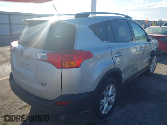 2013 Toyota RAV4 Limited with VIN 2T3DFREV2DW016940, listed as a IAAI auction lot 41674408 with 32,066 mi miles. Bid and sale history available at carsss.com. Image 4.