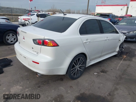 2017 Mitsubishi Lancer ES with VIN JA32V2FW3HU009019, listed as a IAAI auction lot 41852166 with 79,290 mi miles. Bid and sale history available at carsss.com. Image 4.