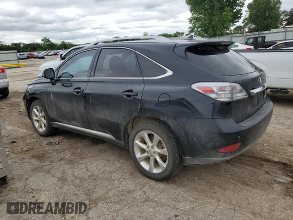 2012 Lexus RX 350 z VIN JTJBK1BA5C2445015, wystawiony jako Copart lot #58238695 z przebiegiem 249 949 mil mil oraz Szkoda całkowita • Salvage title. Historia ofert i sprzedaży dostępna na DreamBid. Obrazek 2.