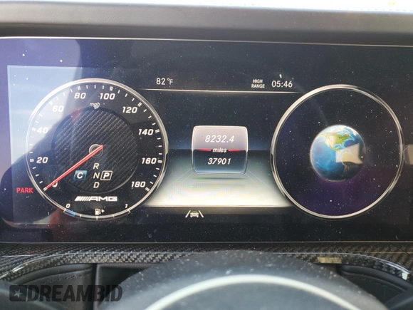 2021 Mercedes-Benz G 63 AMG with VIN W1NYC7HJ0MX371374, listed as a Copart auction lot 74623434 with 37,901 mi miles and Salvage Title. Bid and sale history available at DreamBid. Image 9.