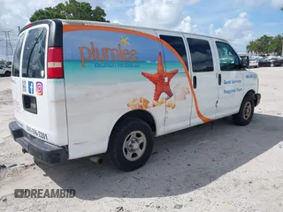 2008 Chevrolet Express Cargo with VIN 1GCFG15X281157746, listed as a IAAI auction lot 42604808 with 127,477 mi miles and . Bid and sale history available at DreamBid. Image 4.