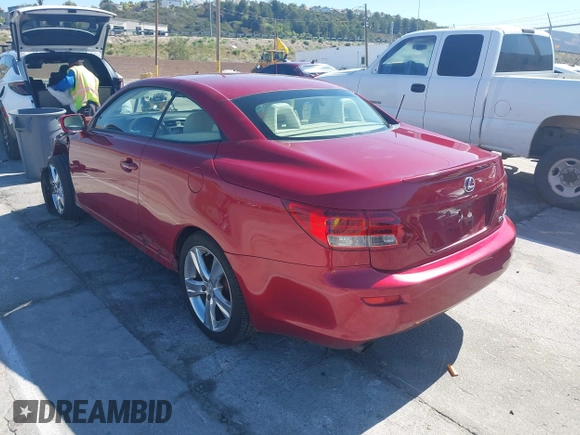 2014 Lexus IS 250 C with VIN JTHFF2C23E2531334, listed as a IAAI auction lot 42118330 with 61,977 mi miles and . Bid and sale history available at DreamBid. Image 3.