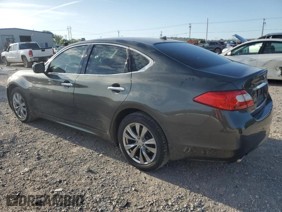 2013 Infiniti M with VIN JN1BY1AR8DM600769, listed as a Copart auction lot 54077445 with 96,498 mi miles and Salvage title. Bid and sale history available at DreamBid. Image 2.