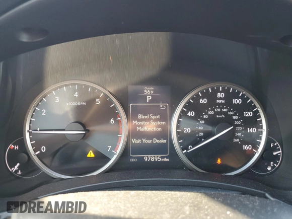 2017 Lexus NX with VIN JTJYARBZ7H2057700, listed as a Copart auction lot 50995685 with 97,895 mi miles and Salvage Title. Bid and sale history available at carsss.com. Image 9.