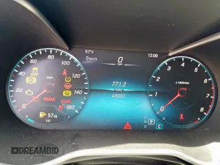 2021 Mercedes-Benz C 300 with VIN W1KWF8EB5MR643470, listed as a Copart auction lot 62184825 with 45,051 mi miles and Salvage title. Bid and sale history available at DreamBid. Image 9.