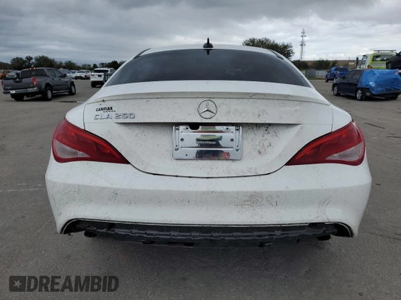 2018 Mercedes-Benz CLA with VIN WDDSJ4EB6JN672128, listed as a Copart auction lot 68533122 with 0 mi miles. Bid and sale history available at carsss.com. Image 6.
