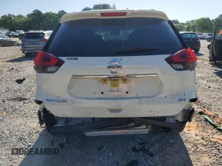 2017 Nissan Rogue SV with VIN JN8AT2MT5HW405487, listed as a Copart auction lot 52342335 with 34,959 mi miles and Salvage Title. Bid and sale history available at carsss.com. Image 6.