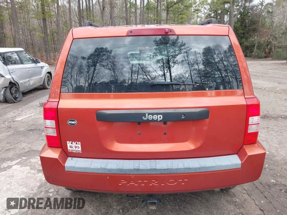 2009 Jeep Patriot Sport with VIN 1J4FT28B69D122011, listed as a IAAI auction lot 41740188 with 111,848 mi miles and . Bid and sale history available at DreamBid. Image 16.