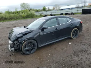 2022 Nissan Sentra SR z VIN 3N1AB8DV6NY296385, wystawiony jako Copart lot #56060935 z przebiegiem Nie podano mil oraz Szkoda całkowita • Salvage title. Historia ofert i sprzedaży dostępna na DreamBid. Obrazek 1.