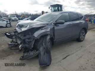 2018 Honda CR-V EX with VIN 7FARW2H57JE105434, listed as a Copart auction lot 52340845 with Not Provided miles and Salvage Title. Bid and sale history available at carsss.com. Image 1.