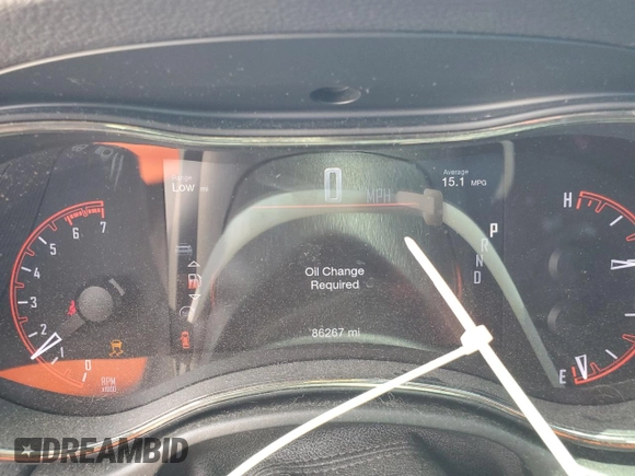2020 Dodge Durango R/T with VIN 1C4SDJCT4LC188288, listed as a Copart auction lot 58652195 with 86,267 mi miles and Salvage title. Bid and sale history available at DreamBid. Image 9.