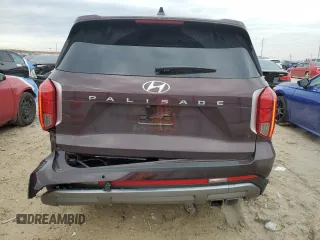 2024 Hyundai Palisade Limited z VIN KM8R54GE9RU738186, wystawiony jako Copart lot #45178775 z przebiegiem 8 593 mil mil oraz Szkoda całkowita • Salvage title. Historia ofert i sprzedaży dostępna na DreamBid. Obrazek 6.