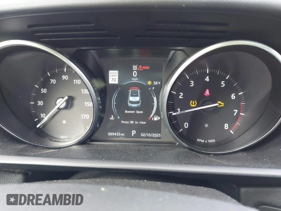 2017 Land Rover Range Rover Sport HSE with VIN SALWR2FV5HA130451, listed as a IAAI auction lot 41536523 with 69,435 mi miles and . Bid and sale history available at DreamBid. Image 7.