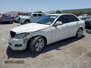 2008 Mercedes-Benz C 300 Sport with VIN WDDGF54X08F080142, listed as a Copart auction lot 62590415 with 55,448 mi miles and Salvage title. Bid and sale history available at DreamBid. Image 1.