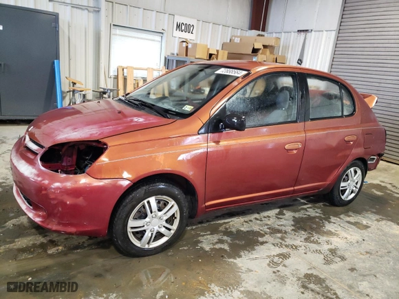 2003 Toyota ECHO with VIN JTDBT123130298916, listed as a Copart auction lot 72888564 with 112,276 mi miles and Salvage Title. Bid and sale history available at carsss.com. Image 1.
