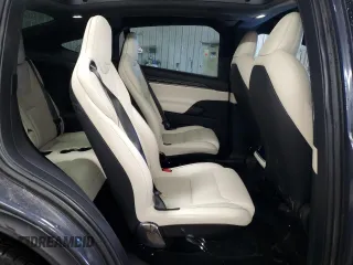 2023 Tesla Model X Plaid with VIN 7SAXCBE6XPF373589, listed as a Copart auction lot 50355615 with 11,650 mi miles and Salvage Title. Bid and sale history available at DreamBid. Image 11.