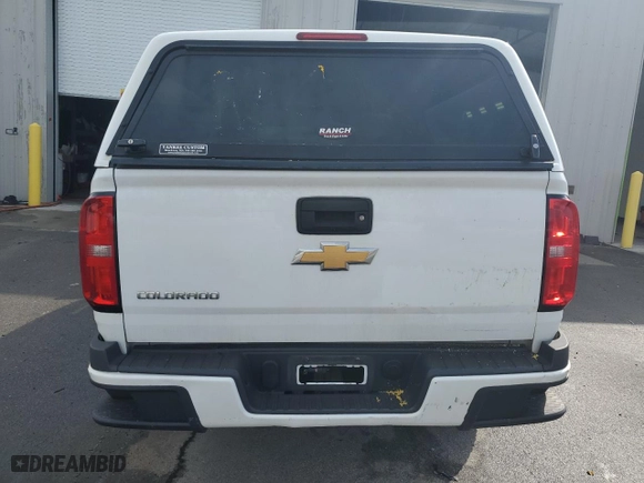 2019 Chevrolet Colorado 2WD Work Truck with VIN 1GCHSBEA0K1254685, listed as a Copart auction lot 52196815 with 139,559 mi miles and Clean Title. Bid and sale history available at carsss.com. Image 6.
