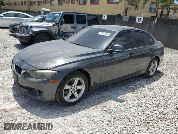 2013 BMW 3 Series 328i xDrive with VIN WBA3B5C54DJ598490, listed as a Copart auction lot 57946845 with 114,724 mi miles and Clean title. Bid and sale history available at DreamBid. Image 1.