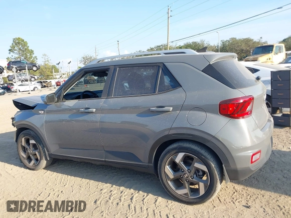 2022 Hyundai Venue SEL with VIN KMHRC8A39NU184906, listed as a IAAI auction lot 41486553 with 31,740 mi miles and . Bid and sale history available at DreamBid. Image 14.