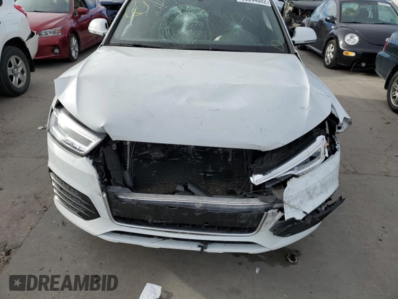 2018 Audi Q3 Premium Plus with VIN WA1JCCFS9JR020132, listed as a Copart auction lot 66694002 with 35,703 mi miles. Bid and sale history available at carsss.com. Image 9.