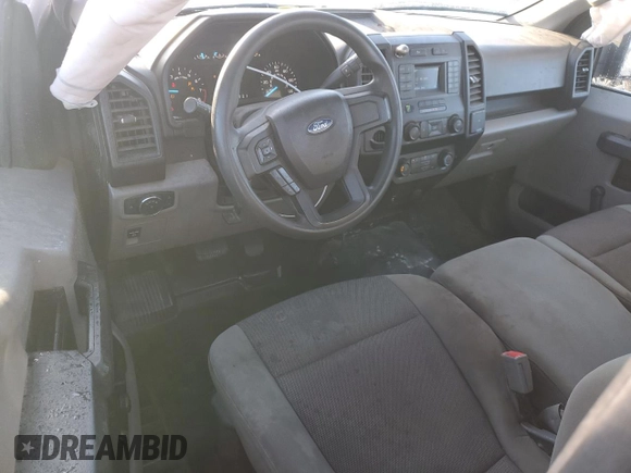 2018 Ford F-150 XL with VIN 1FTMF1CB7JKF43113, listed as a Copart auction lot 41757185 with 72,332 mi miles and Salvage Title. Bid and sale history available at carsss.com. Image 8.