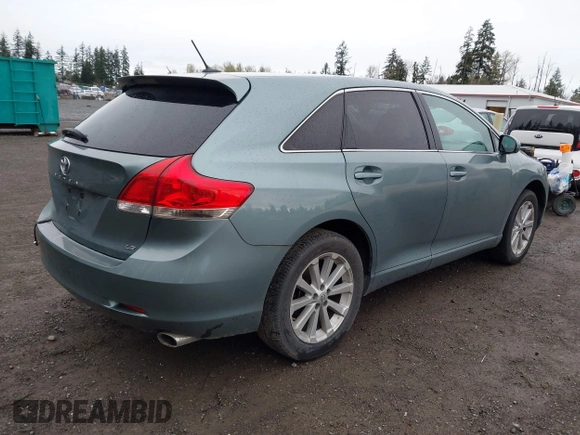 2012 Toyota Venza LE with VIN 4T3ZA3BB5CU055547, listed as a IAAI auction lot 41926310 with 82,658 mi miles and . Bid and sale history available at DreamBid. Image 4.