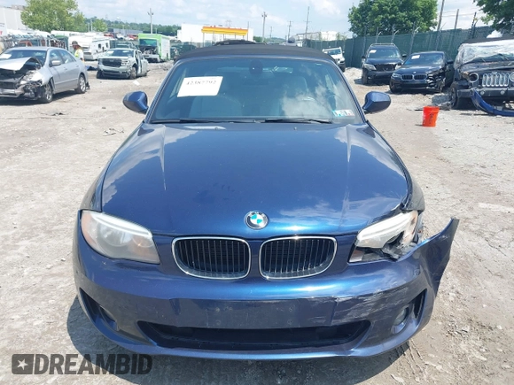 2012 BMW 1 Series 128i with VIN WBAUN1C56CVR00132, listed as a IAAI auction lot 42387792 with 122,741 mi miles and . Bid and sale history available at DreamBid. Image 12.