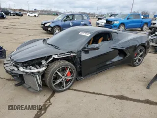 2020 Chevrolet Corvette 3LT with VIN 1G1Y82D43L5104180, listed as a Copart auction lot 82363914 with 23,067 mi miles and Clean Title. Bid and sale history available at carsss.com. Image 1.