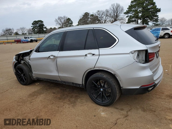 2015 BMW X5 sDrive35i with VIN 5UXKR2C58F0H36616, listed as a Copart auction lot 46989575 with 130,667 mi miles and Salvage Title. Bid and sale history available at carsss.com. Image 2.