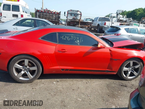 2011 Chevrolet Camaro 2LT with VIN 2G1FC1ED8B9148577, listed as a IAAI auction lot 42468881 with 251,116 mi miles and . Bid and sale history available at DreamBid. Image 13.