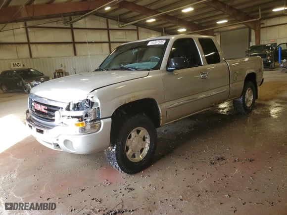 2004 GMC Sierra 1500 SLT with VIN 2GTEK19T541391689, listed as a Copart auction lot 50307595 with 0 mi miles and Clean Title. Bid and sale history available at carsss.com. Image 1.