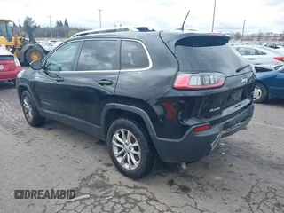 2019 Jeep Cherokee Latitude with VIN 1C4PJMCB3KD351478, listed as a IAAI auction lot 41804228 with 154,559 mi miles. Bid and sale history available at carsss.com. Image 3.