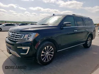 2018 Ford Expedition Max Limited with VIN 1FMJK1KT0JEA41451, listed as a Copart auction lot 53443235 with Not provided miles and Salvage title. Bid and sale history available at DreamBid. Image 1.