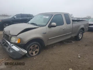2003 Ford F-150 XL with VIN 1FTRX172X3NB49118, listed as a Copart auction lot 86108914 with 155,265 mi miles and Salvage Title. Bid and sale history available at carsss.com. Image 1.