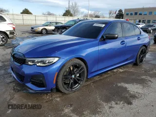 2020 BMW 3 Series 330i xDrive with VIN 3MW5R7J02L8B06928, listed as a Copart auction lot 48355035 with 42,278 mi miles and Salvage title. Bid and sale history available at DreamBid. Image 1.