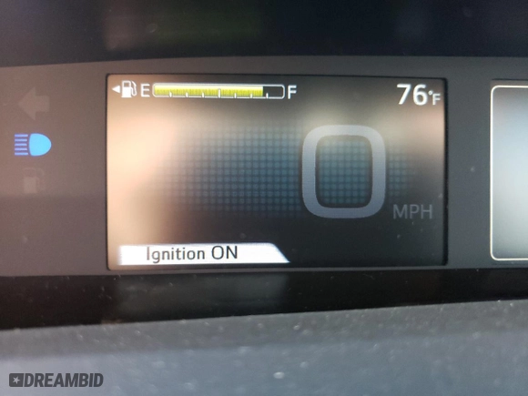 2020 Toyota Prius L Eco with VIN JTDKARFU9L3111895, listed as a Copart auction lot 45355095 with 14,547 mi miles and Salvage Title. Bid and sale history available at carsss.com. Image 12.