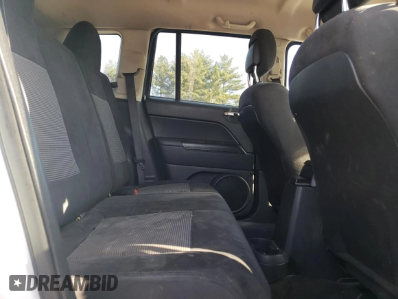 2017 Jeep Compass Sport with VIN 1C4NJCBA4HD130331, listed as a Copart auction lot 47929225 with 97,526 mi miles and Salvage Title. Bid and sale history available at carsss.com. Image 10.