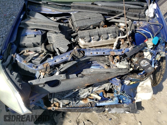 2004 Honda Civic LX with VIN 1HGEM22594L075753, listed as a Copart auction lot 47078255 with 158,653 mi miles and Salvage Title. Bid and sale history available at DreamBid. Image 11.