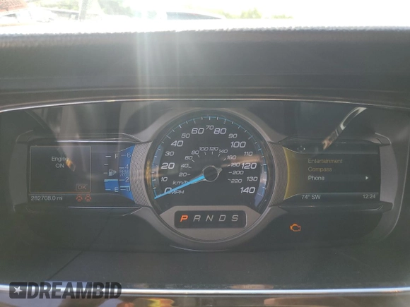 2015 Ford Taurus Limited with VIN 1FAHP2F89FG171262, listed as a Copart auction lot 72273934 with 282,708 mi miles and Salvage Title. Bid and sale history available at DreamBid. Image 9.